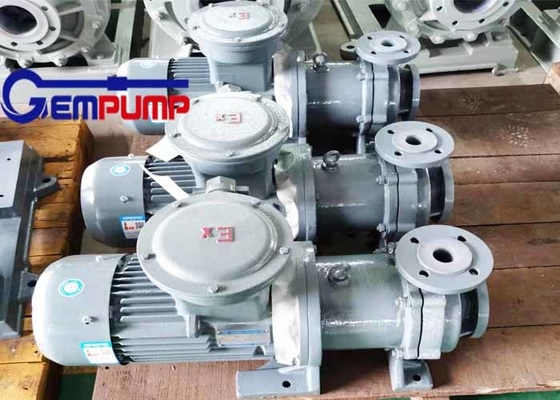 Pompa Sentrifugal Penggerak Magnetik Sealless Iso 9001 Ansi Standard