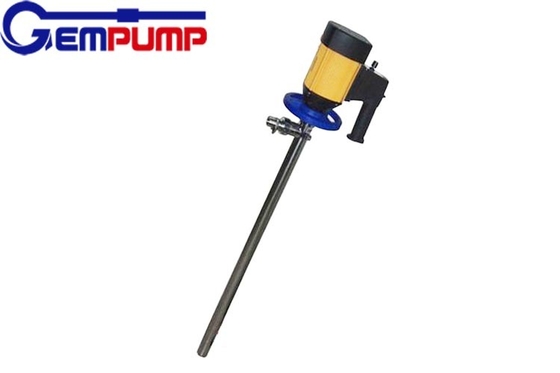 Pompa Drum Drum Listrik HD Kecepatan Disesuaikan Stainless Steel untuk Minyak Cair Korosif Kimia