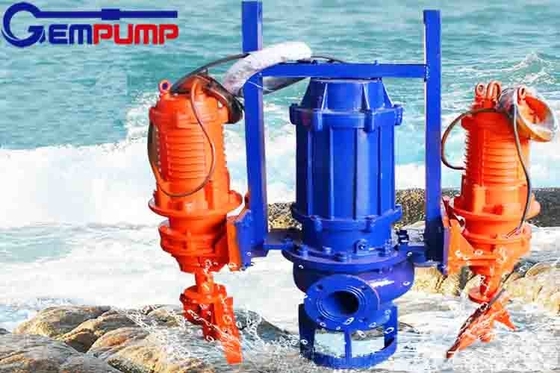 ZJQ Pompa Lumpur Vertikal Kolam Ikan Pompa Pengerukan Sungai Submersible Sewage Slurry Sand Pump