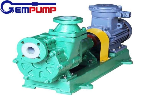 80FZB-20L Fluorine Lined Self-Priming Chemical Pump Pompa Industri Asam Alkali Garam